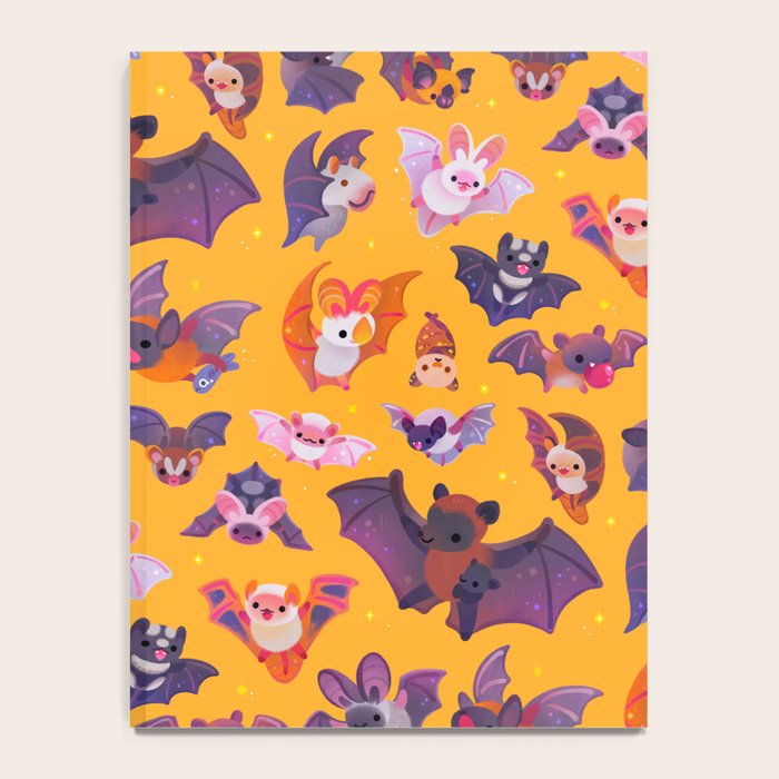Bat - yellow Notebook Gallery Image 4