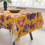 Bat - yellow Tablecloth Gallery Image 3