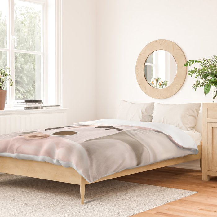 Coffee Lover Duvet Cover Gallery Image 2