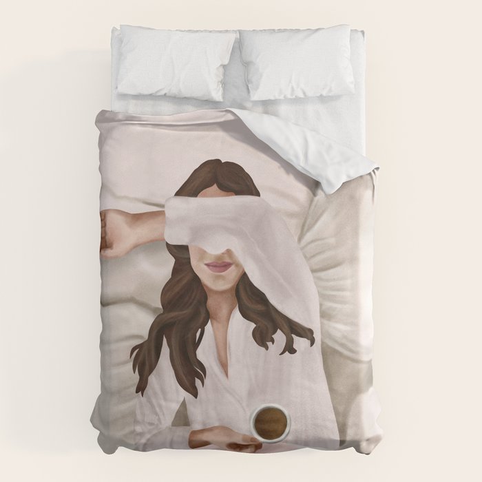 Coffee Lover Duvet Cover Gallery Image 1