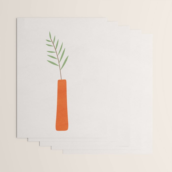 Little Vase Design Wrapping Paper Gallery Image 3