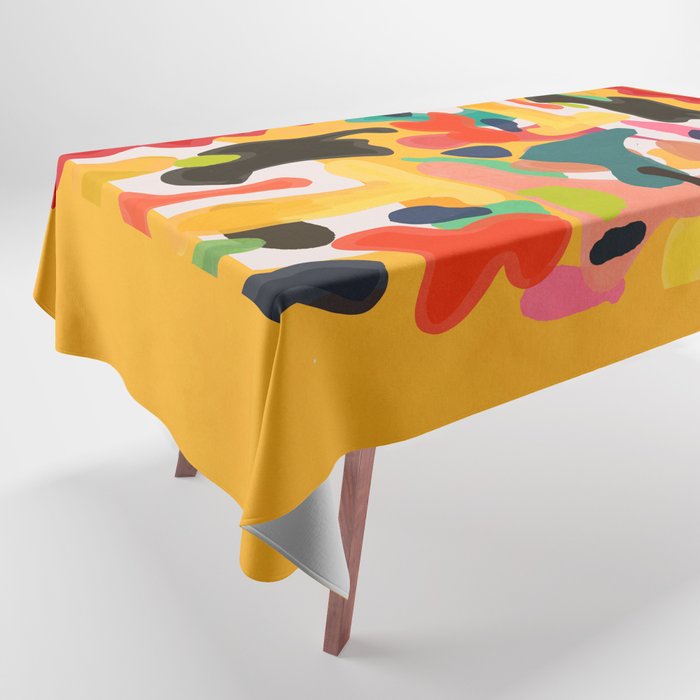 Modern Abstract Shapes 15 Tablecloth Gallery Image 1