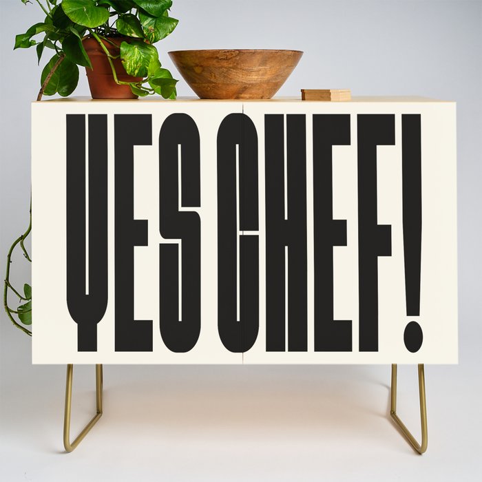 Yes Chef Credenza Gallery Image 1