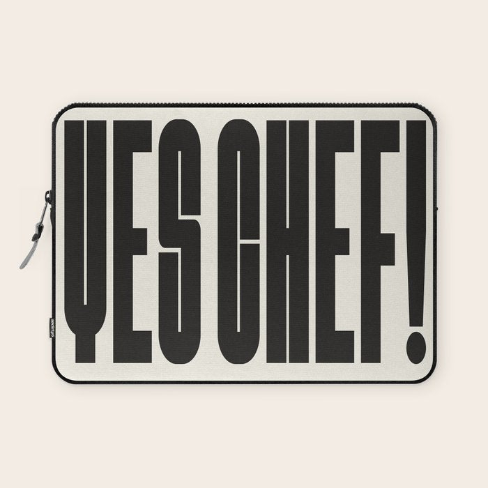 Yes Chef Laptop Sleeve Gallery Image 1