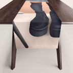 There is a house built out of stone Table Runner Gallery Image 1
