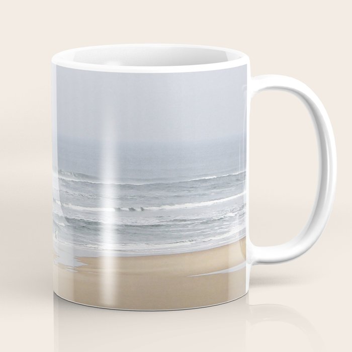 Day on the Ocean Beach 3 Coffee Mug Gallery Image 1
