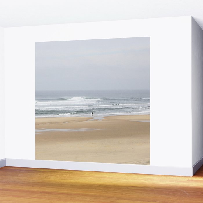 Day on the Ocean Beach 3 Wall Mural Gallery Image 2