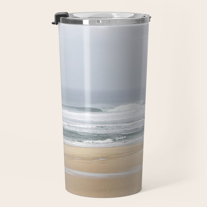 Day on the Ocean Beach 3 Travel Mug Gallery Image 3