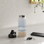 Day on the Ocean Beach 3 Water Bottle Gallery Image 4