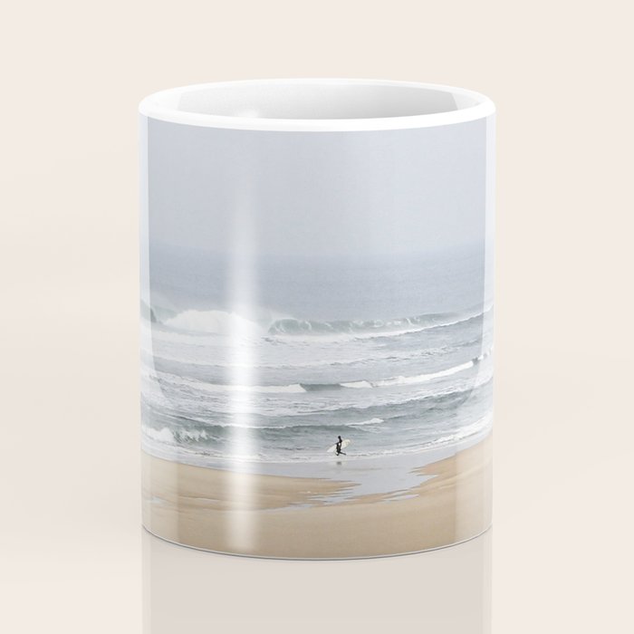 Day on the Ocean Beach 3 Coffee Mug Gallery Image 4