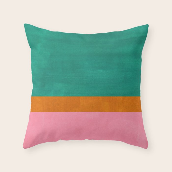 The Pink Palace Throw Pillow Gallery Image 1