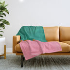 The Pink Palace Throw Blanket Gallery Image 1