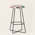 Happy Houses - Multi-colored Stool Gallery Image 1