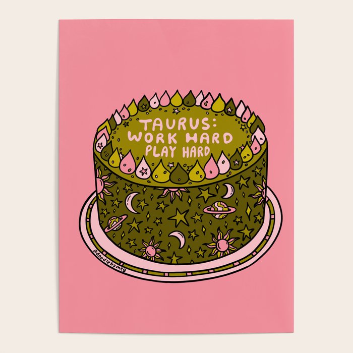 Taurus Cake Poster Gallery Image 4