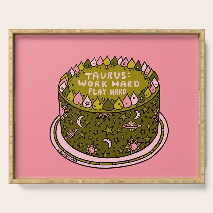 Taurus Cake Serving Tray Gallery Image 1
