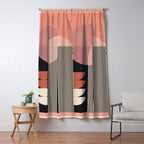 Abstract Geometric Shapes 210 Window Curtain Gallery Image 5