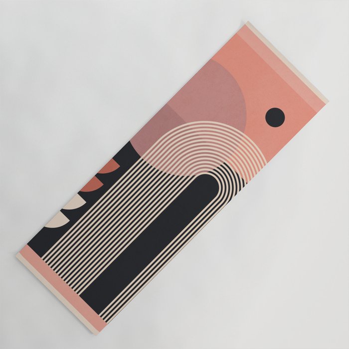 Abstract Geometric Shapes 210 Yoga Mat Gallery Image 1