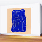 Abstract line art Figure 7 Wall Mural Gallery Image 2