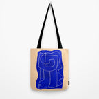 Abstract line art Figure 7 Tote Bag Gallery Image 2