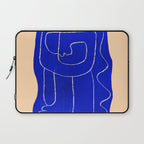 Abstract line art Figure 7 Laptop Sleeve Gallery Image 1
