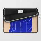 Abstract line art Figure 7 Laptop Sleeve Gallery Image 2