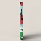 Bold clay florals iPhone Case Gallery Image 2