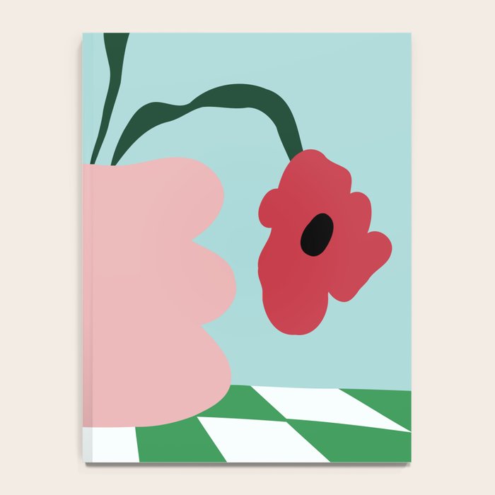 Bold clay florals Notebook Gallery Image 4