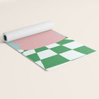 Bold clay florals Yoga Mat Gallery Image 2