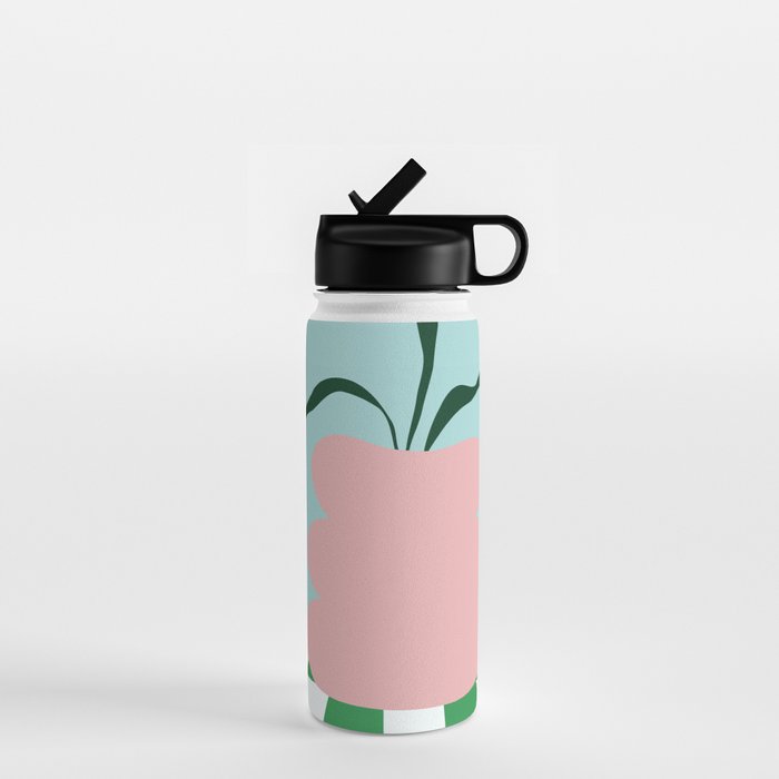 Bold clay florals Water Bottle Gallery Image 1