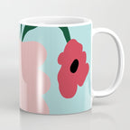 Bold clay florals Coffee Mug Gallery Image 1