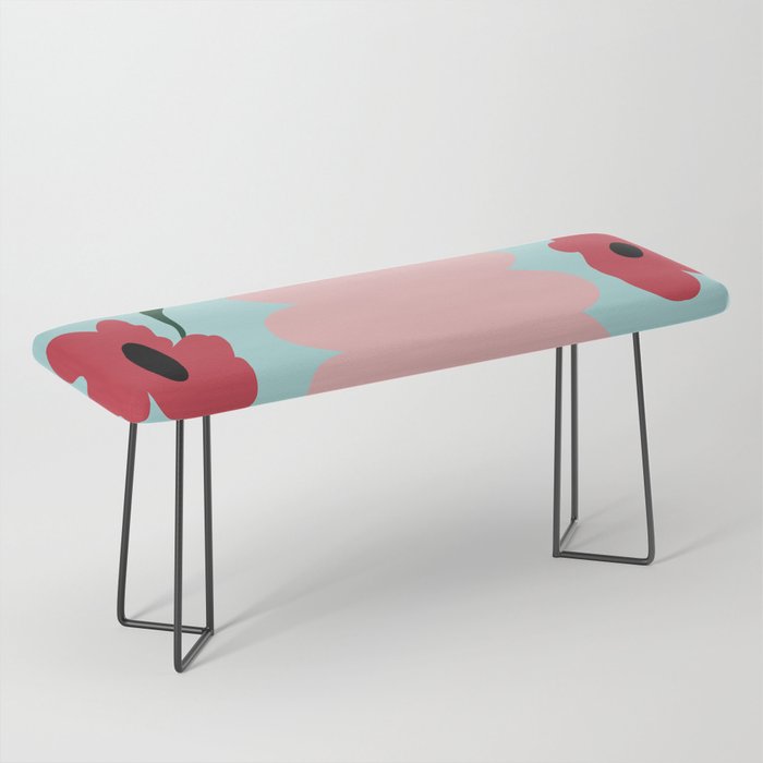 Bold clay florals Bench Gallery Image 1