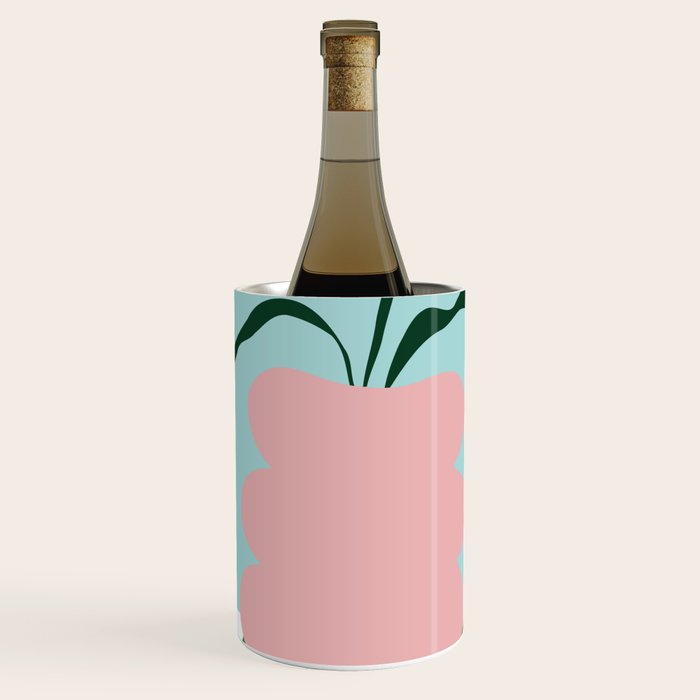 Bold clay florals Wine Chiller Gallery Image 1