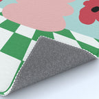 Bold clay florals Rug Gallery Image 4