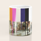 Garage Sale Painting of Peasants with Color Bars Coffee Mug Gallery Image 4