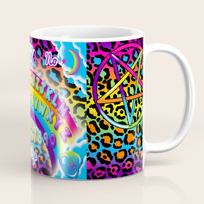 1997 Neon Rainbow Spirit Board Coffee Mug Gallery Image 1