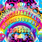 1997 Neon Rainbow Spirit Board Coffee Mug Gallery Image 2