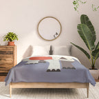 Whimsy Rhinoceros Comforter Gallery Image 3