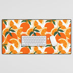 Orange Harvest - White Desk Mat Gallery Image 1