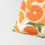 Orange Harvest - White Pillow Sham Gallery Image 4