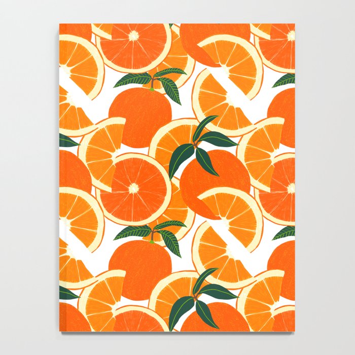 Orange Harvest - White Notebook Gallery Image 4