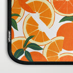 Orange Harvest - White Laptop Sleeve Gallery Image 3