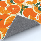 Orange Harvest - White Rug Gallery Image 4