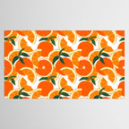 Orange Harvest - White Tablecloth Gallery Image 2