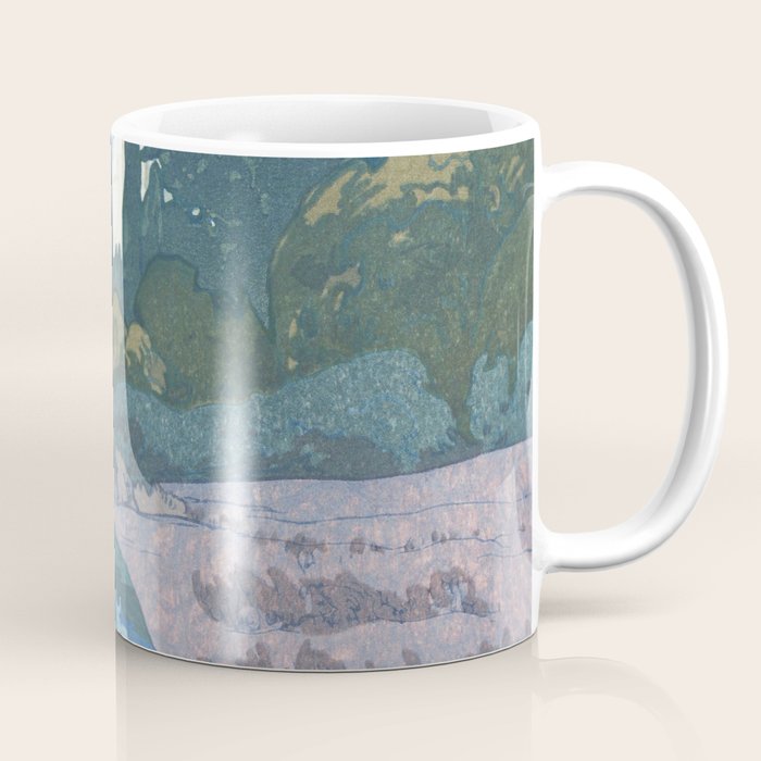 Hiroshi Yoshida, El Capitan Yosemite California United States Of America - Vintage Japanese Woodblock Print Art Coffee Mug Gallery Image 1