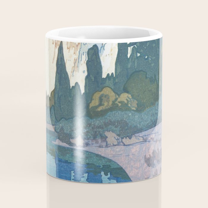 Hiroshi Yoshida, El Capitan Yosemite California United States Of America - Vintage Japanese Woodblock Print Art Coffee Mug Gallery Image 4
