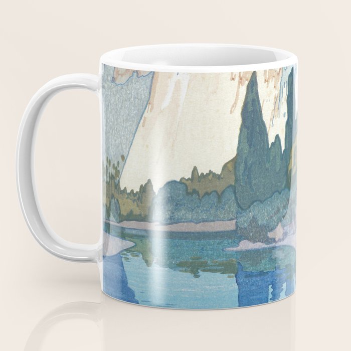 Hiroshi Yoshida, El Capitan Yosemite California United States Of America - Vintage Japanese Woodblock Print Art Coffee Mug Gallery Image 3