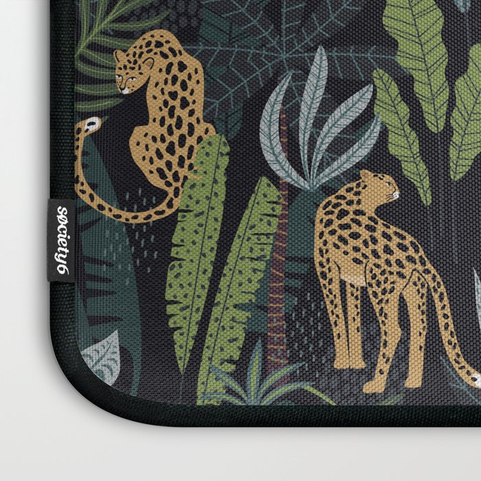 Wild Cheetah Prints Laptop Sleeve Gallery Image 3