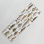 Midwest Freshwater Fish Yoga Mat Gallery Image 1