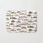 Midwest Freshwater Fish Bath Mat Gallery Image 1