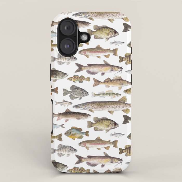 Midwest Freshwater Fish iPhone Case Gallery Image 1